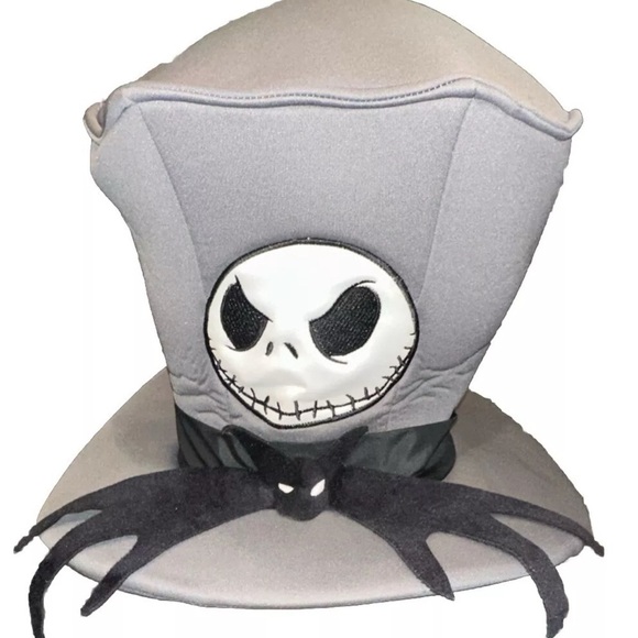 Gray Kids Costume Hat with Skull Design - Picture 1 of 5